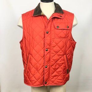 VTG Polo Ralph Lauren & Co Hunting Vest L Orange